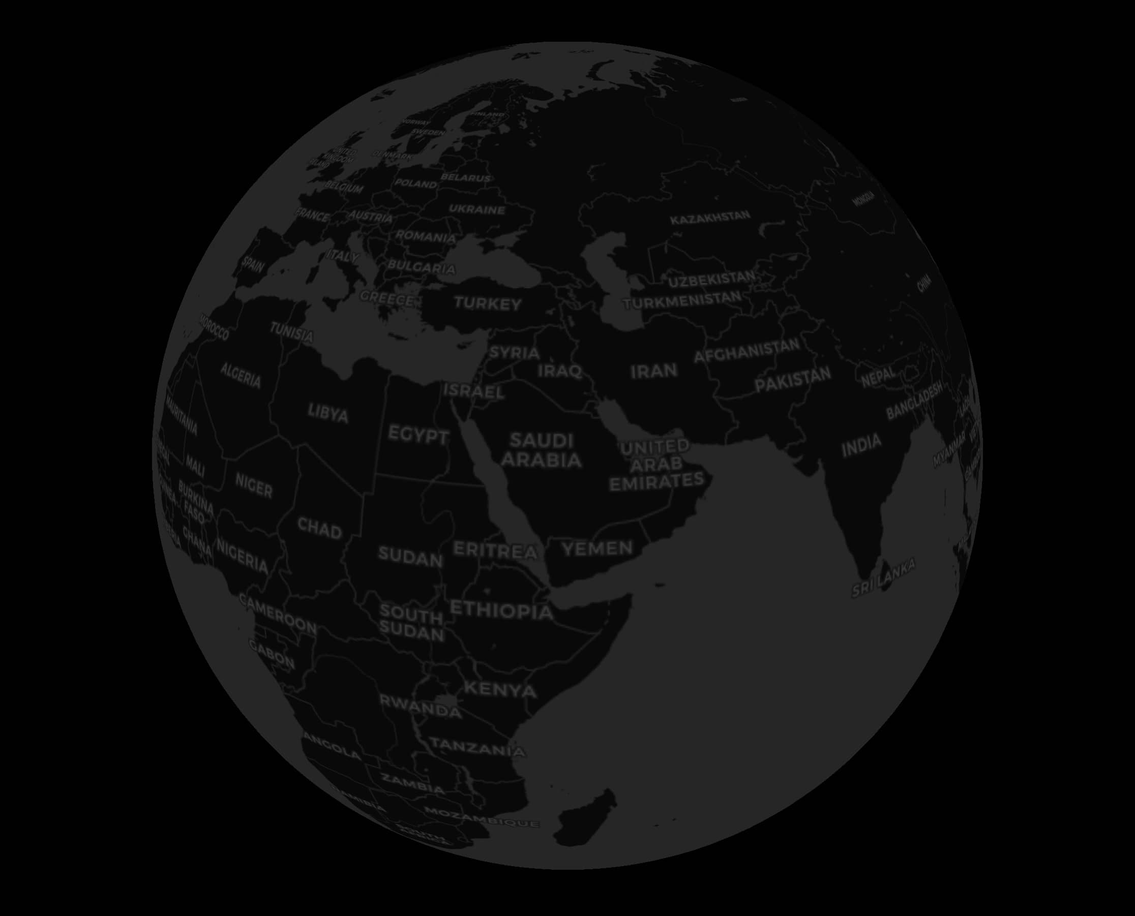 Dark Map Style